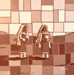Laguna Pueblo Girls